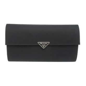 Prada Pre-owned Portafoglio Lungo Vintage (bi-fold) - - Pre-owned - Donna - Nero - ONE SIZE