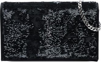 Saint Laurent Pre-owned Saint Laurent Sequin Monogram Kate Wallet on Chain BRSA.505110A.1117