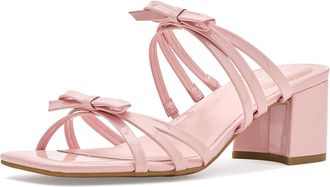 Bandolino Mattien Womens Dress Sandals Light Pink Patent : 7.5 M, Leather