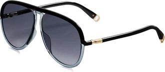 Dior Twincolors A1I Zonnebril - Dames - Zonnebrillen - Zwart - 61 MM - Accessoires