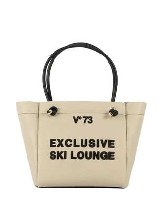 V&deg; 73 top handle shoulder bag - Neutrals
