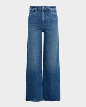 Favorite Daughter The Mischa Super High Rise Wide-Leg Jeans