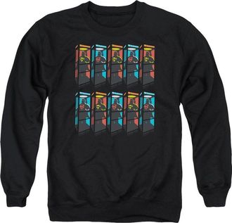 Gildan Superman Super Booths Adult Crewneck Sweatshirt