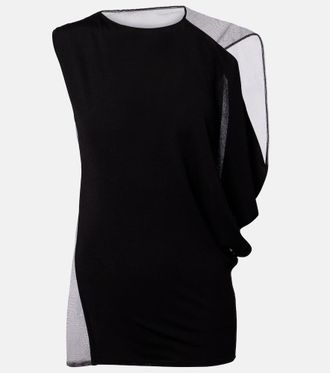 Sportmax Geranio asymmetric top