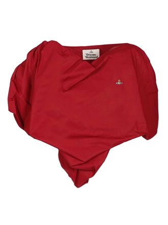 Vivienne Westwood Heart Top Rosso-Donna