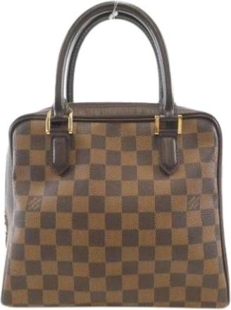 Louis Vuitton Pre-owned Vintage Canvas Handtas - Dames - Vintage Handtas - Bruin - ONE Size - Vintage