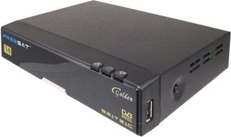 Trade Shop Trade Shop - Decodificador De Receptor Terrestre Iptv Dvb T2 / S2 Full Hd 1080p Freesat V8 Golden