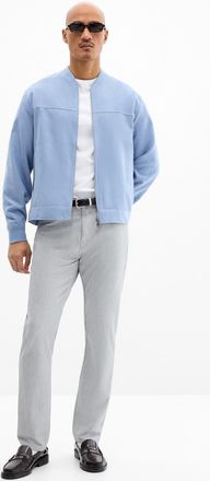 Mavi Mens Marcus heather piqu&eacute; weft pant Straight, slim fit