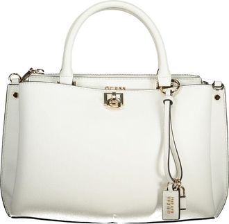 Guess White Polyurethane Women Womens Handbag