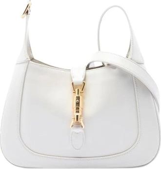 Gucci Pre-owned Shoulder Bags, female, White, Size: ONE SIZE Pre-owned Vintage Crossbody Bag