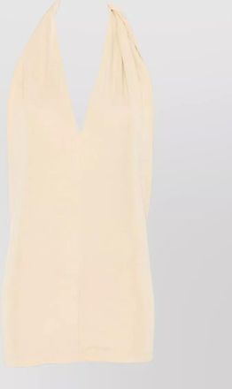 Toteme jersey twisted halterneck sleeveless maxi dress