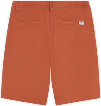 Maison Kitsun&eacute; Cotton Chino Shorts - Yellow