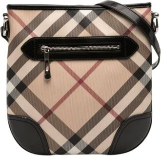 Burberry Pre-owned Cross Body Bags, female, Brown, Size: ONE SIZE Pre-owned Dryden Crossbody Bag