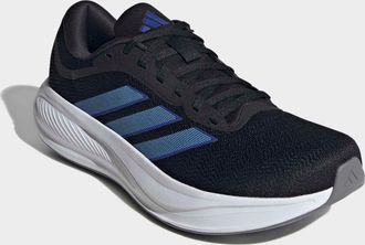 adidas Laufschuh ADIDAS PERFORMANCE RESPONSE RUNNER 2, Herren, Gr. 38,5, core schwarz, lucid blau, flash aqua, Synthetik, Textil, Schuhe Laufschuh