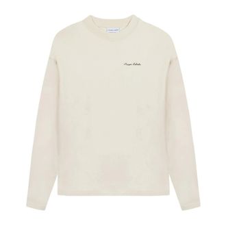 Maison Labiche Sweatshirts, male, White, Size: XS Plichon Sweatshirt