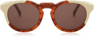 Mr.Boho Jordaan AG1-08 Mens Sunglasses Tortoiseshell Size 48