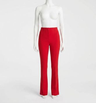 Spanx Ponte Micro Flare Pant In Red