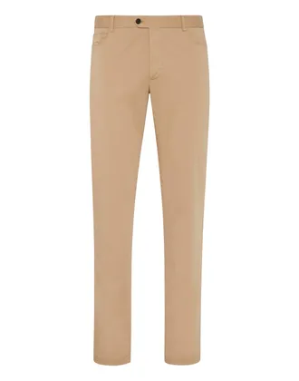 Philipp Plein Cotton Long Trousers Chinos fit Iconic Plein