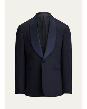 Ralph Lauren Purple Label Mens Kent Handmade Barathea Tuxedo Jacket