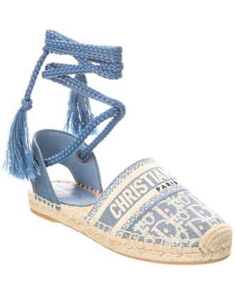 Dior Granville Oblique Canvas Espadrille