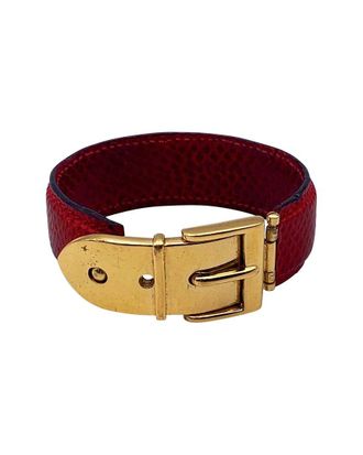 Gucci Vintage Leather Bracelet (Authentic Pre-Loved)