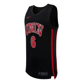 Nike UNLV Basketball Nike Mens College Replica Jersey in Black | P32818UNLV25-BLK