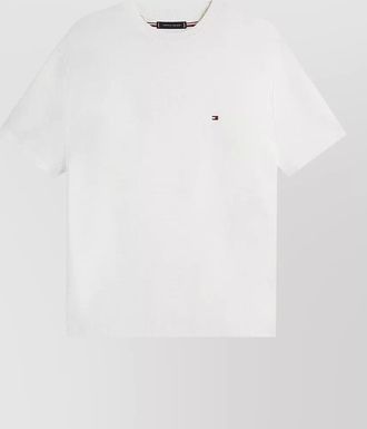 Tommy Hilfiger structured knit crew neck short sleeve t-shirt