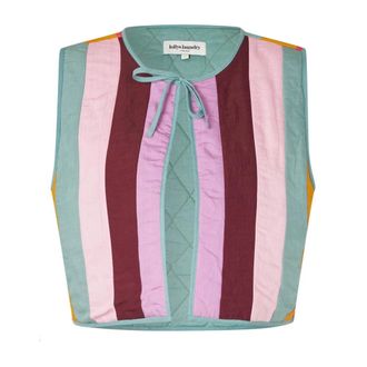 Lollys Laundry Dames, Tops, Veelkleurig, Maat: L Katoen