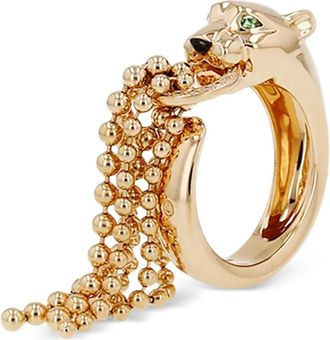 Cartier Anello Panthère con tsavorite e diamanti 2017 - Oro