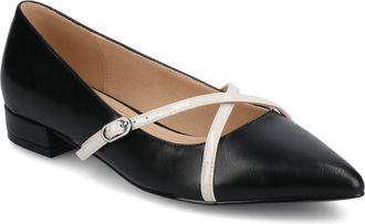 Journee Collection Women & apos;s Camby Medium and Wide Width Dress Flats