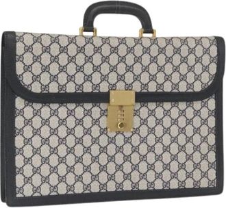 Gucci Pre-owned Handbags, female, Blue, Size: ONE SIZE Pre-owned Plastic Handbag