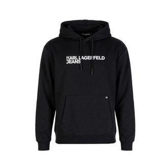 Karl Lagerfeld Hombre, Sudaderas, Negro, Talla: L