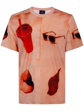 Paul Smith Mens Casual Fit Short Sleeves T Shirt