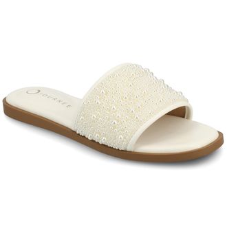 Journee Collection Women & apos;s Precly Evening Flat Sandals
