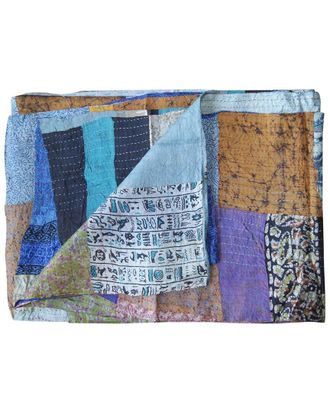 Taj Natural Group Kantha Silk Throw