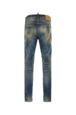 Dsquared2 Mens Teddy Jean Navy Cotton