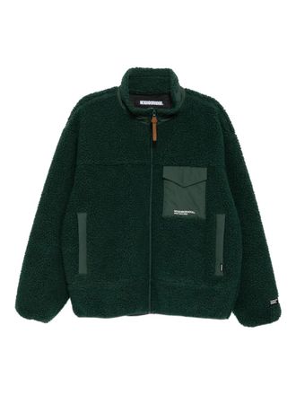 Neighborhood logo-embroidered jacket - Green