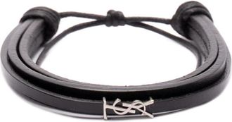 Saint Laurent Logo-plaque Bracelet