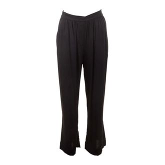Dolce & Gabbana Dames, Broeken, Zwart, Maat: L