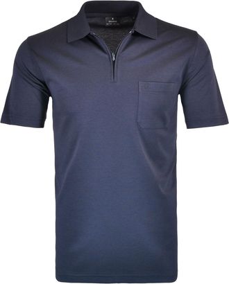 Ragman Polo shirt navy blue size M