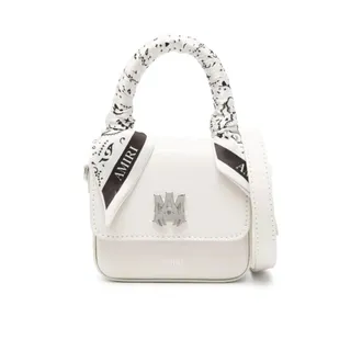 Amiri Mini Bags, female, White, Size: ONE SIZE Nano MA Bag