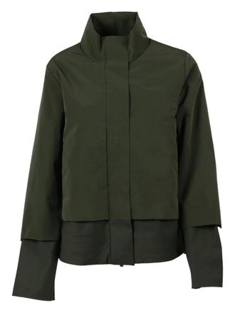 K-Way Giacca Isan con zip - Verde