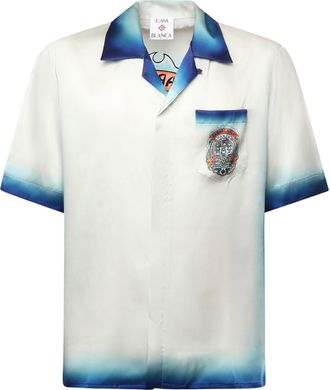 Casablanca casa Way Skate Silk Shirt