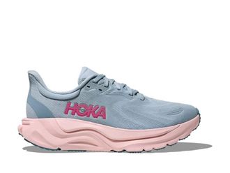 Hoka One One Womens Arahi 8 Running Shoes In Drizzle / Petal