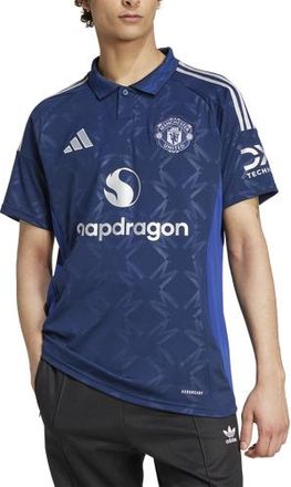 adidas Mens adidas Manchester United 24/25 Away Short Sleeve Jersey - Night Indigo Size 3XL