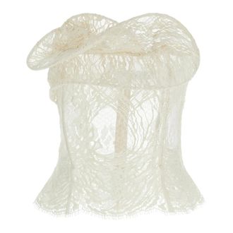 Magda Butrym Mujer, Camisetas, Blanco, Talla: S