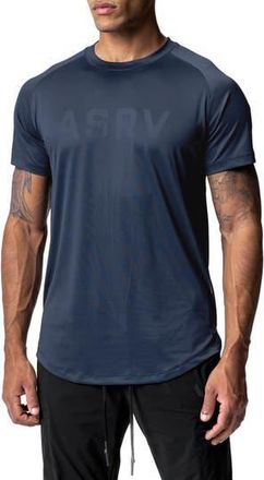 ASRV Silver-Lite 2.0 Established Training Graphic T-Shirt in Navy Asrv at Nordstrom Rack, Size X-Small