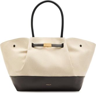 DeMellier The New York Grained Leather Tote bag - Black And White - One Size