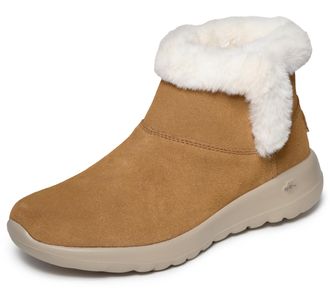 Skechers ON-THE-GO JOY - BUNDLE UP, Womens Ankle Boots, Brown (Chestnut Suede Csnt), 5.5 UK (38.5 EU)