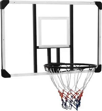 vidaXL Vidaxl - Tablero De Baloncesto Policarbonato Transparente 106x69x3 Cm
